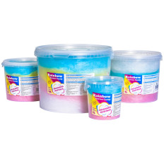 Kolorowa tęczowa wata cukrowa Rainbow Cotton Candy 1L