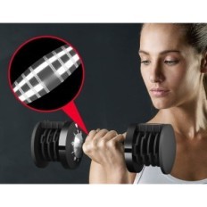 Állítható súlyzó EnterSports 12 kg x 2, tökéletes otthoni, iroda és tornaterem