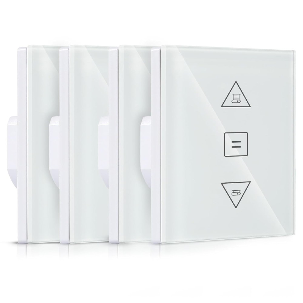 Hexgir skifter til WiFi Curtain med TIMER, Alexa / Google Home, 4PCS.