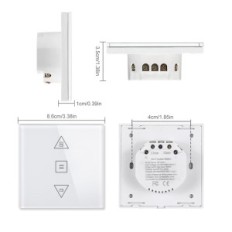 HeuxGir byter till WiFi-gardin med Timer, Alexa / Google Home, 4pcs.