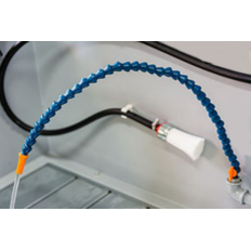 Segmented tap for workshop cleaner