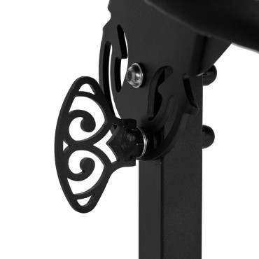 Tattoo Armlehne Pro Ink 720 Schwarz — Detailaufnahme Armlehne