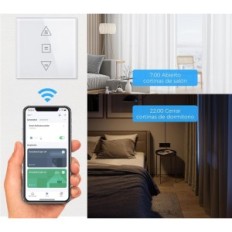 HeuxGir byter till WiFi-gardin med Timer, Alexa / Google Home, 4pcs.