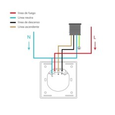 HEUXGIR preklopite na WiFi zaveso s časovnikom, Alexa / Google Home, 4pcs.