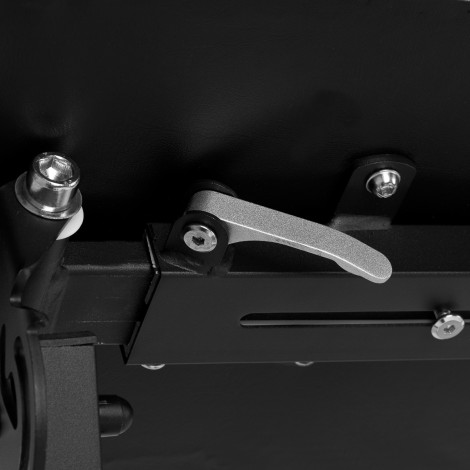 Bracciolo Tattoo Pro Ink 720 nero — primo piano del bracciolo