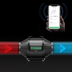 Vivosun VSV-AZT4-EU AEROZESH T4 Ventilador de salida con control de velocidad