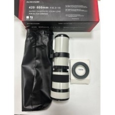 Objektiivi benoison Nikon F 420-800 mm F / 8.3 supzoom telefoto loomuliku ja spordifotograafia jaoks