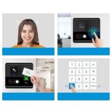 NGTeco munkaidõ-rögzítő gép RFID, PIN, iOS és Android