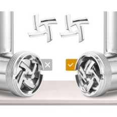 Brukt Aobosi kjøttkvern, maks. 3000 W, 2.3E + 2 V