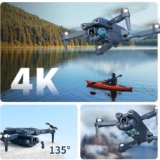 Dron FaRter F417 με διπλή κάμερα, 4k, Wi-Fi 5 GHz, μετά την επισκευή, που χρησιμοποιήθηκε