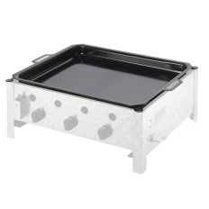 Frituren Pan Emaille Gas Grill Pelvis / Rascal 58x46x5cm