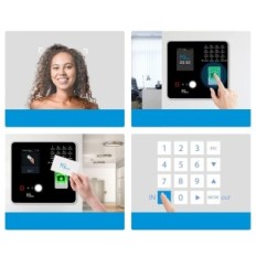 Dispositivo de rastreamento de tempo Ngteco com Wi-Fi, RFID e senha, usados