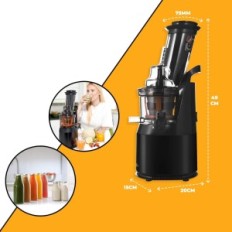 Sokovityska fridja F1900, 240 W, 60 dB, brez BPA, 15x20x49cm