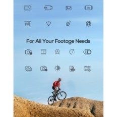 Izeker IA800 Αθλητική κάμερα, Wi-Fi, HDMI, 2x1350 mAh