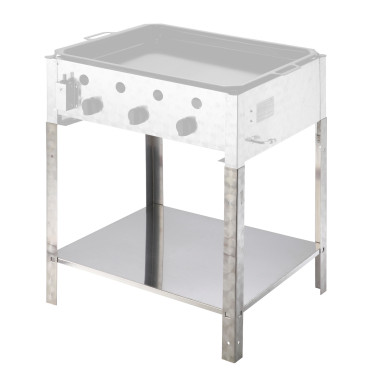 Basis med bäcken / rascal gasgrillhylla