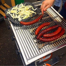 Basis met bekken / rascal gasgrill plank