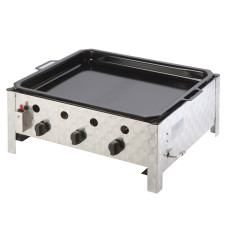 Griglia a gas grill a gas con pelvi Pan 3 - Pelvi 10 KW