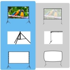 Projection Screen Towond 120 inches Big Screen for hjemmekino og business presentasjoner utstilling