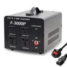 YinLeader F-3000P, 60 Hz, dve 120V a 240V zásuvky