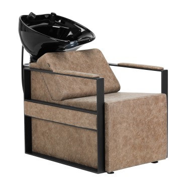 Kampaamon pesuyksikkö Modena Musta Antique — sivu
