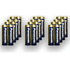 Sada 60x Panasonic Power LR6 AA baterie Nejvýkonnější alkalické baterie pro piloty a zařízení