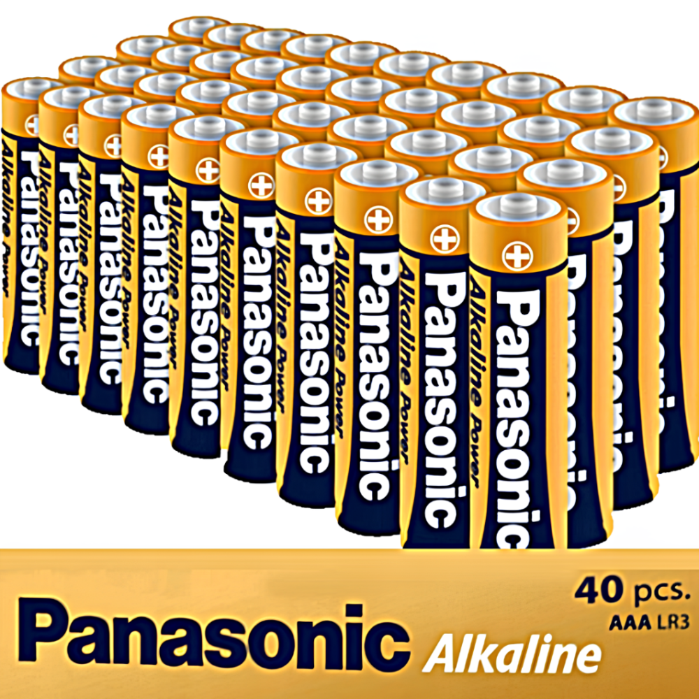 40x kraftfull Panasonic Power LR03 AAA
