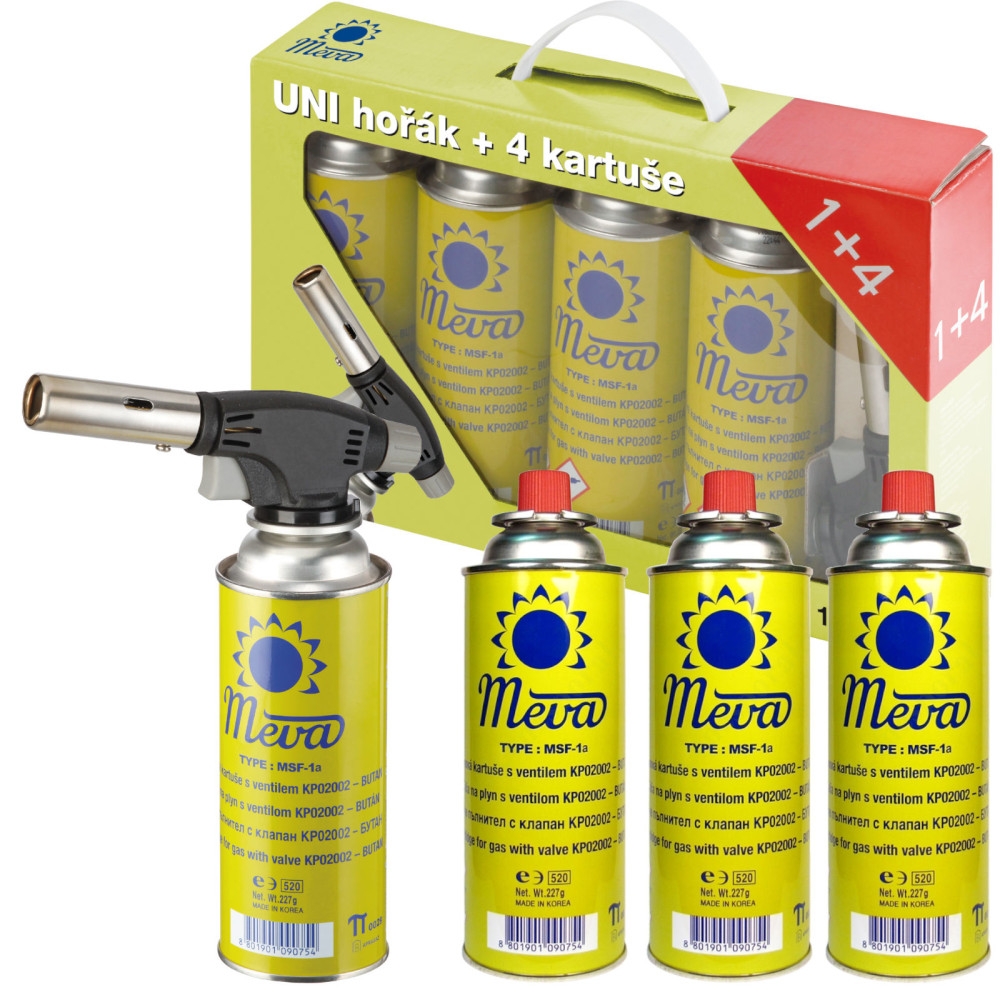 Gasbrander Universal Catering Creme Brull 1KW Set