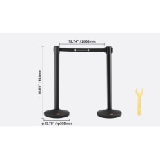 VEVOR, 350 mm × 75 mm, 4 τεμάχια, έκθεση