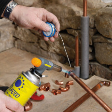 Gassbrenner Universal Catering Creme Brul 1KW Set