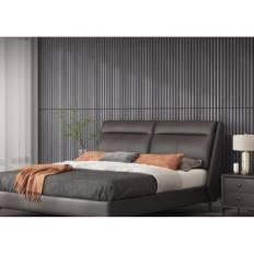 Desky absorbující zvukové tonor, 4 ks, 122x61x2,1 cm, tmavý ořech