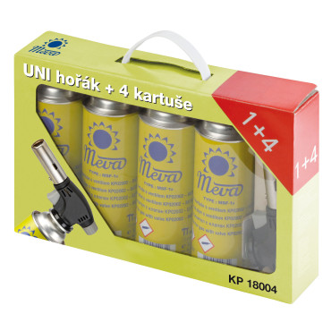 Bruciatore a gas Universale Catering Creme Brull 1KW Set