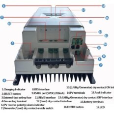 EPEVER TRACER6420AN 60A MPPT, 12V-48V, MAX PV 200V, verwendet