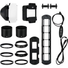 JJC FDA-S1 Negativ skanner 35mm med LED-bakgrundsbelysning, glidhållare