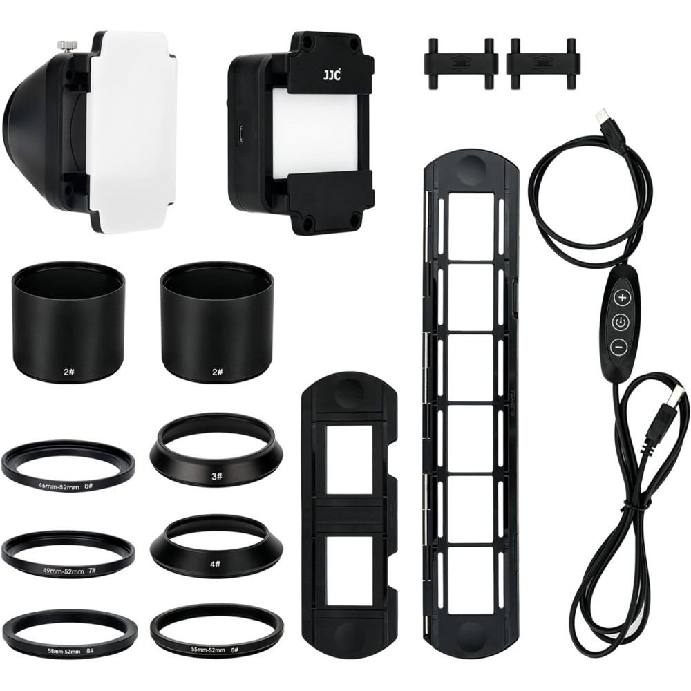 JJC FDA-S1 Negatívny skener 35mm s podsvietením LED, držiak posunu