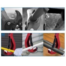Baoshishan Cutter voor PVC / PE / PPR-pijpen, 50-120mm, Plastic hard-tentoonstelling