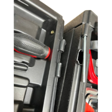 Sundpey Tool Set 379 prvků v krabici se zásuvkou, červená