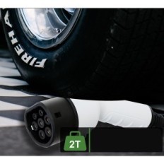 EV Qutoso 16A typ 2, 1.8-22kw kabel, 6 m délka