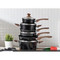 Piatti dell'Accademia da cucina con rivestimento antiaderente - 15 pezzi.