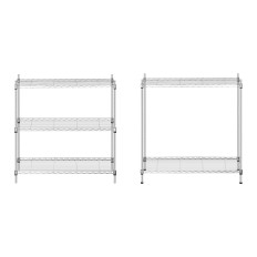 Filo a filo openwork colore grigio 180x90x35cm a 150 kg