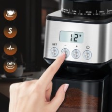 Naudota Homtone elektrinis kavos malūnėlis, 160 W, 220V, be priedų