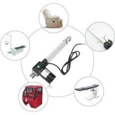 Elektriline silinder 6000n, DC 12V, 500mm hüpata autodele, kasutatud