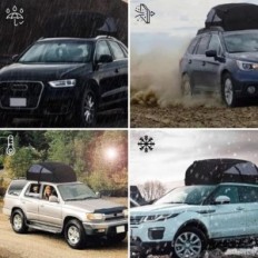 Αδιάβροχο μαγικό Επιλέξτε 792 L Τσάντα οροφής με 6 λωρίδες, 160x110x45 cm