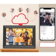 FRAFO 10.1 "Digital ramme, WIFI, 32 GB, HD, TOUCH, 2 stk.