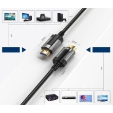 Cavo in fibra ottica Siwket, fibra ottica, HDTV AOC, 8K HDMI 15 m