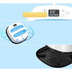 Machine de repassage de callogy, 25x25 cm, 1300W, chauffage rapide