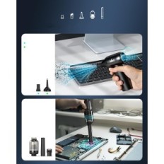 BOFER ELÉTRICO IDOO, metal, kit de limpeza USB