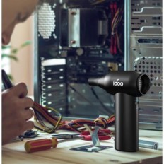 Elektrisk Idoo Blower, Metal, USB Cleaning Kit