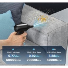 Elektrický idoo ventilátor, kovové, USB čistiace súpravy