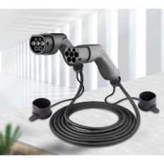 Trefaset ladekabel Anfil for elektriske biler, 11kW, 16A, 5 m