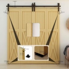 Wolfbird 244cm 8 pies, ancho 239 cm accesorios de puerta